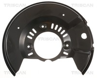 Vorderachse Rechts Triscan 8125 13106 Spritzblech, Bremsscheibe FüR Toyota
