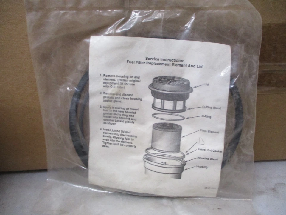 Filtro de combustible Luber-Finer L4596F (wix 33818) Foto 2 de 4