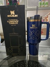 Stanley Deco Collection Quencher H2.0 Flowstate Tumbler Gloss Deco 40oz - BLUE