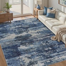 Area Rug Living Room Rugs: 5x7 Rug for Bedroom Machine Washable with Non Slip...