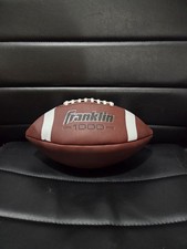 Franklin Sports Junior Size Football - All-Weather 1000 Regulation Outdoor Play