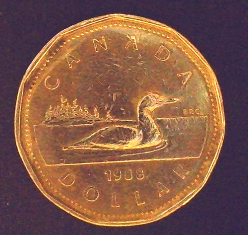 1988 Canada $1 Dollar Loonie Coin * Canadian Currency.