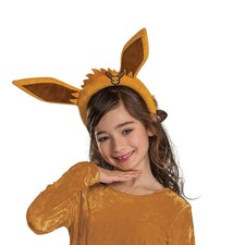 Pokemon Eevee Ears Kids Costume Headband Official Disguise Eevee Cosplay