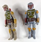 Vintage Star Wars Boba Fett Action Figures Vintage 1979 ESB Hong Kong TWO!