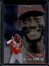 2025 Bowman's Best Elly De La Cruz Pixel Portraits #P-10 Reds