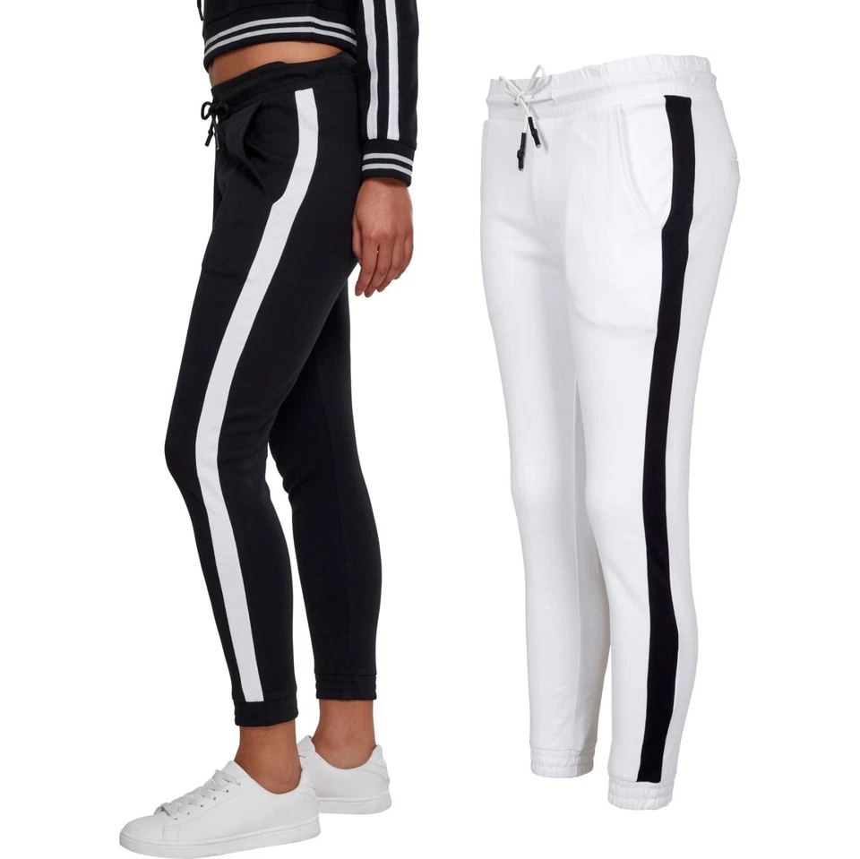 Urban Classics Ladies - INTERLOCK Jogging Sweatpants schwarz - Bild 1 von 1