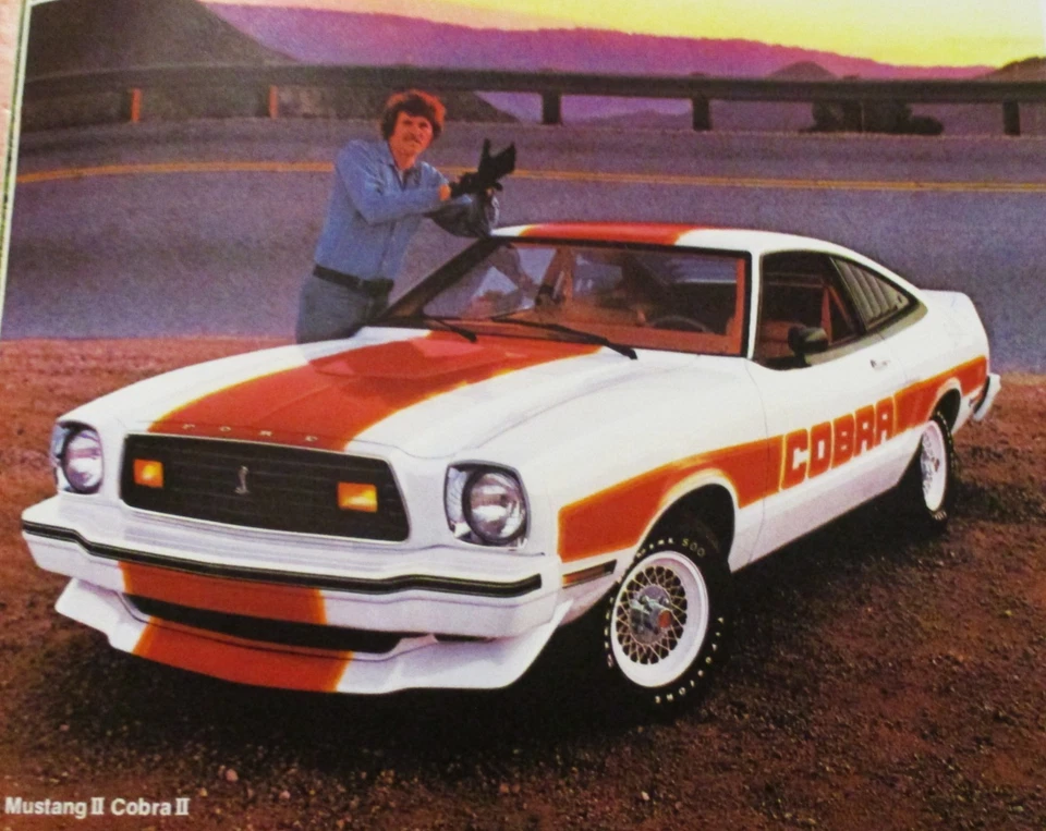 1978 Ford Mustang II Original Dealer Sale Brochure Ad Literature Cobra & Hardtop - Image 4 of 4