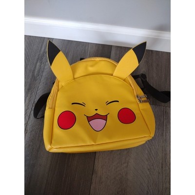 Bioworld Merch Pokemon Pickachu Smiling Face Mini Backpack