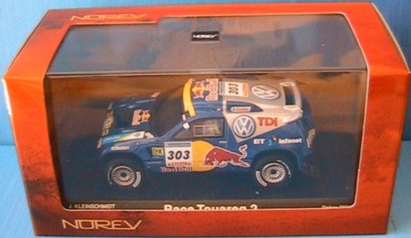 Vw Race Touareg 2 #303 Dakar 2006 Kleinschmidt Norev 840250 1/43 Volkswagen-image