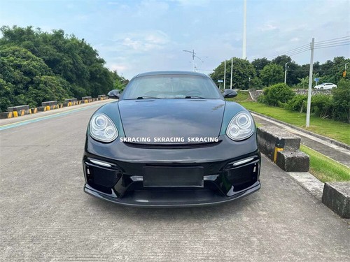 Front Rear Bumper Body kit For Porsche 718 987 Boxster Cayman Upgrades GT4 Style - Picture 8 of 16
