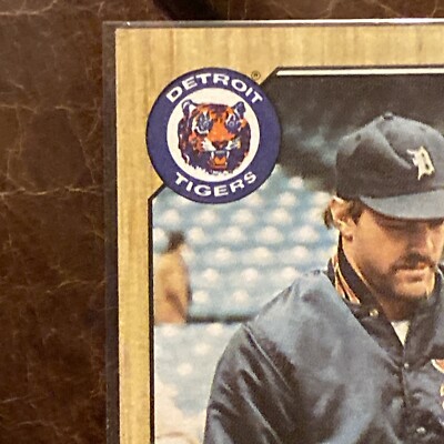 1987 Topps Kirk Gibson Detroit Tigers 765 PRISTINE MINT CONDITION