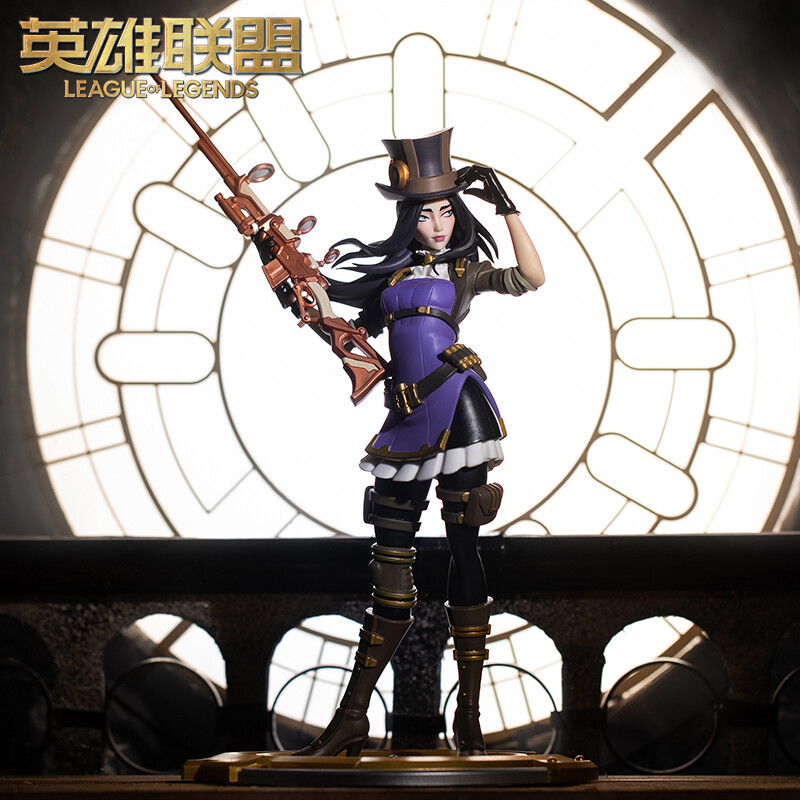 ぬいぐるみ caitlyn LOL Arcane:League of Legends Plush Dolls Vi Caitlyn 40cm