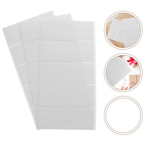 3 Sheets Sticky Foam Sheets Double Sided Adhesive Foam Sticky Squares