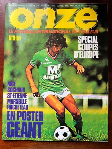 b)ONZE n°9 de 1976; Spécial Coupe d'Europe/ Le Real Club Deportivo