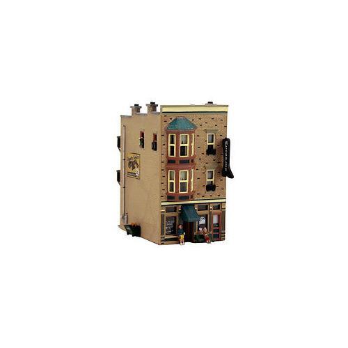 NEW Woodland Built/Ready J.W. Shoe Cobbler N Railroad Building FREE US SHIP - Picture 3 of 9