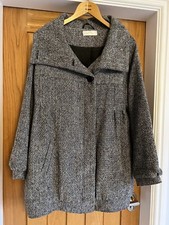 Grey Flecked Versatile Coat (uk 14 But Would Fit Other Sizes)
