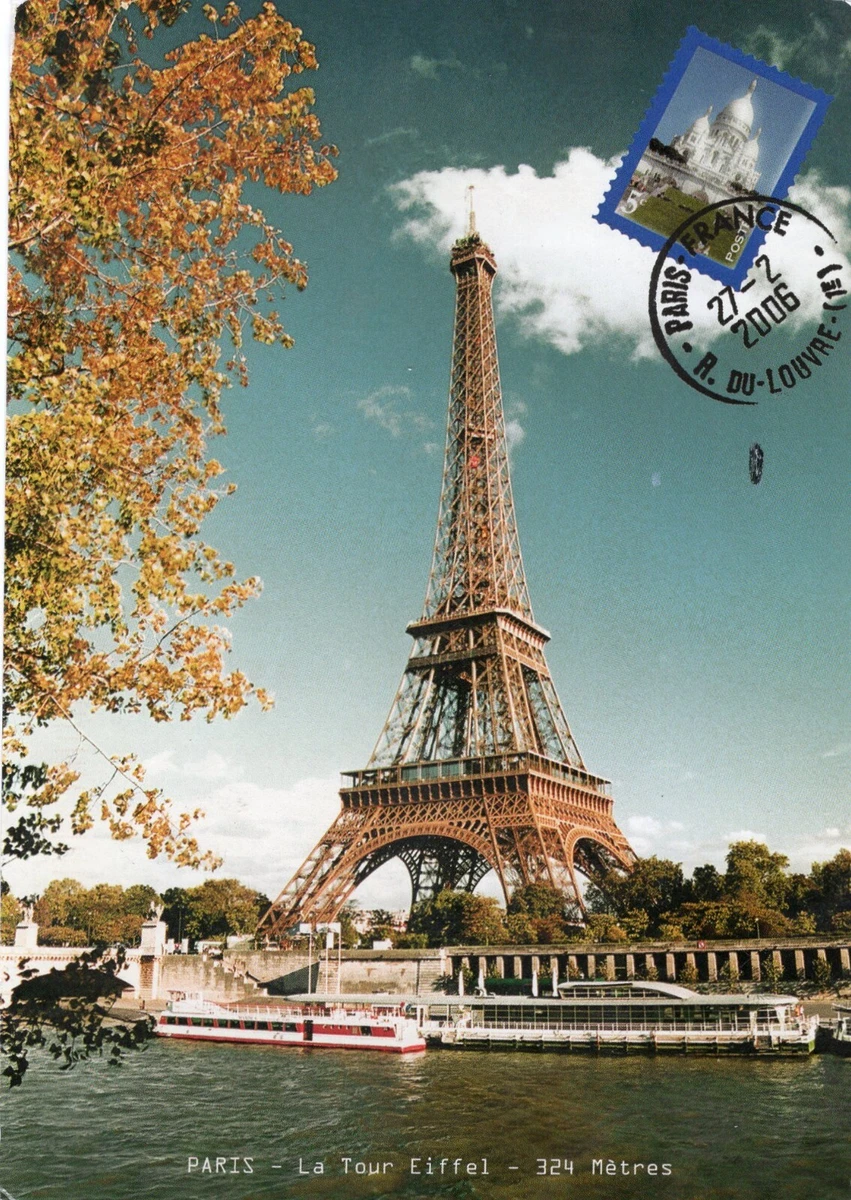 La Tour Eiffel Tower Posted Postcard Paris | eBay