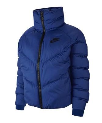 nike blue puffer jacket