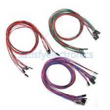 1/2/5/10PCS NEW 70cm 2Pin/3Pin/4Pin Female To Female Jumper Dupont Cable