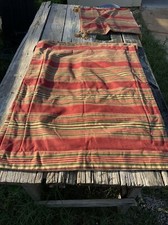 King Pillow Covers And Throw Pillow 17x17 Covers Red Green Gold Stripe Pattern