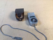 Vintage Sekonic Type L-VI L-6 Light Exposure Meter Case, Chain Seiko Untested