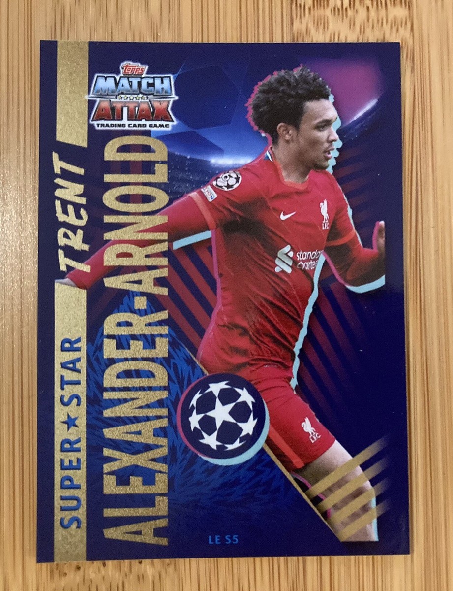 Topps アレクサンダー アーノルド 25 枚限定 Topps MATCH ATTAX SuperStar Sticker Card 21-22 Alexander