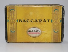 alte Blechdose, Baccarat Garbaty Zigaretten  #F443