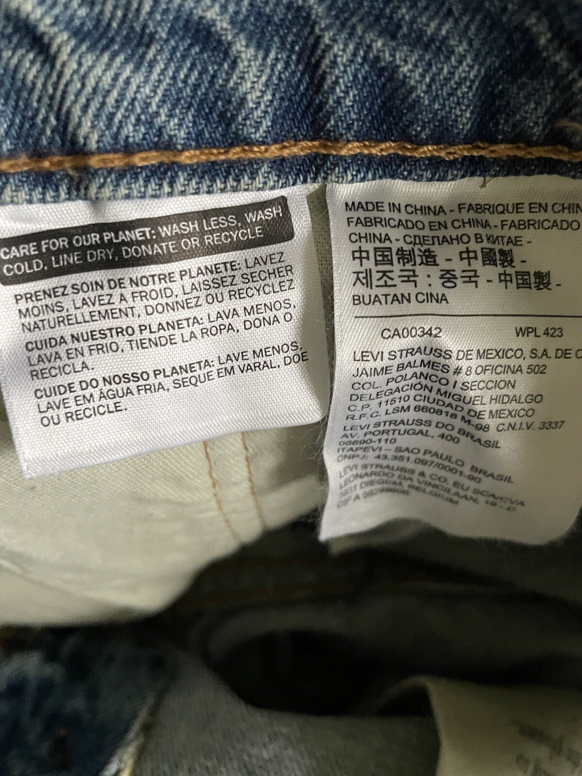 Levi's 502 Jeans Men's Regular Taper Fit Stretch New 295070249 (Many Sizes) thumbnail 10