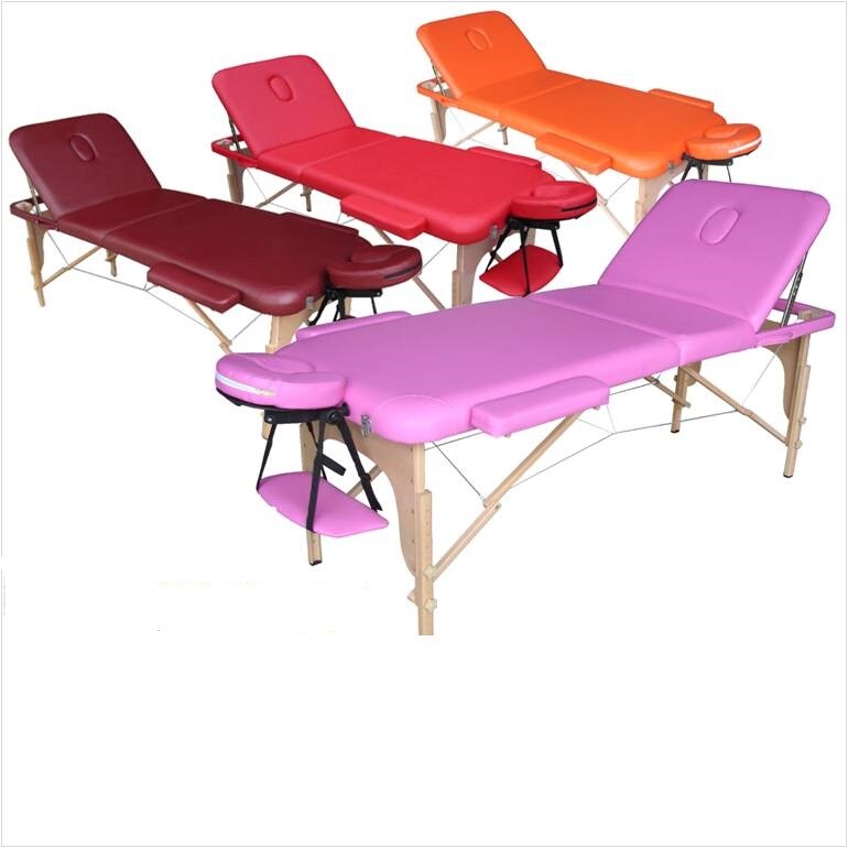 Massageliege Venus Faltbar - Klappbares Massagebett, Höhenverstellbar, Bis 140 Kg, Schwarz & Professionell