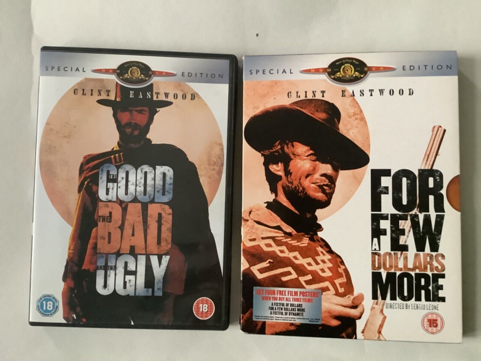 Clint Eastwood: The Good Bad And The Ugly & A Few Dollars More (DVD, Specials)