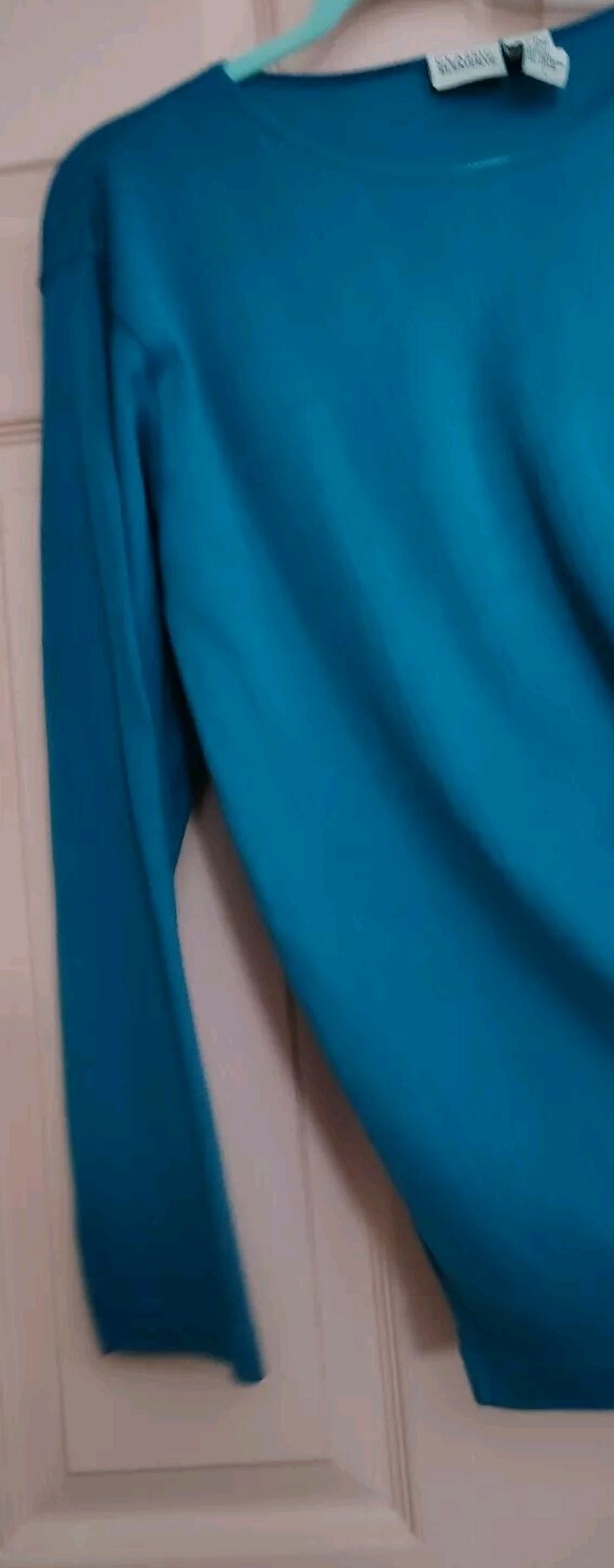 Classic Elements Blue Large Cotton - Polyester 3/… - image 2