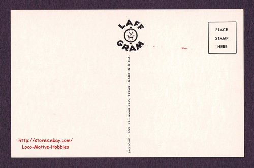 LMH Postcard CONFIDENTIALLY MY COMPETITORS are BUNCH BUMS Funny Sales LAFF GRAM - Picture 2 of 2