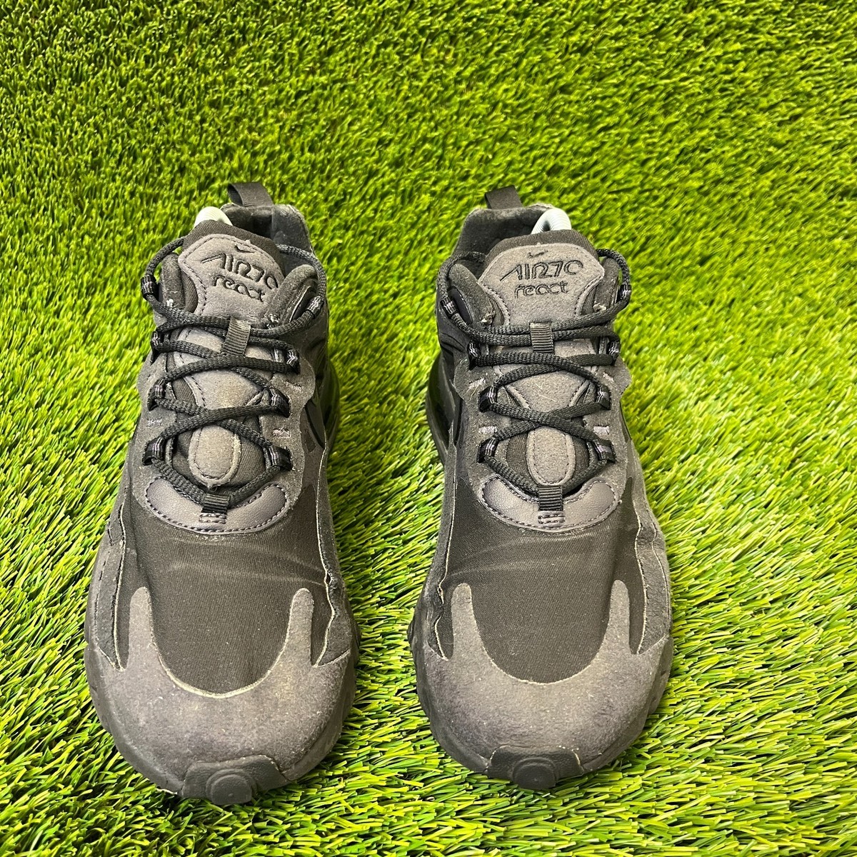 Shoes Cd4165 Athletic Shoes Size 15 Air Max Size Nike Air Max 270 React  Black Oil Grey For Sale Online