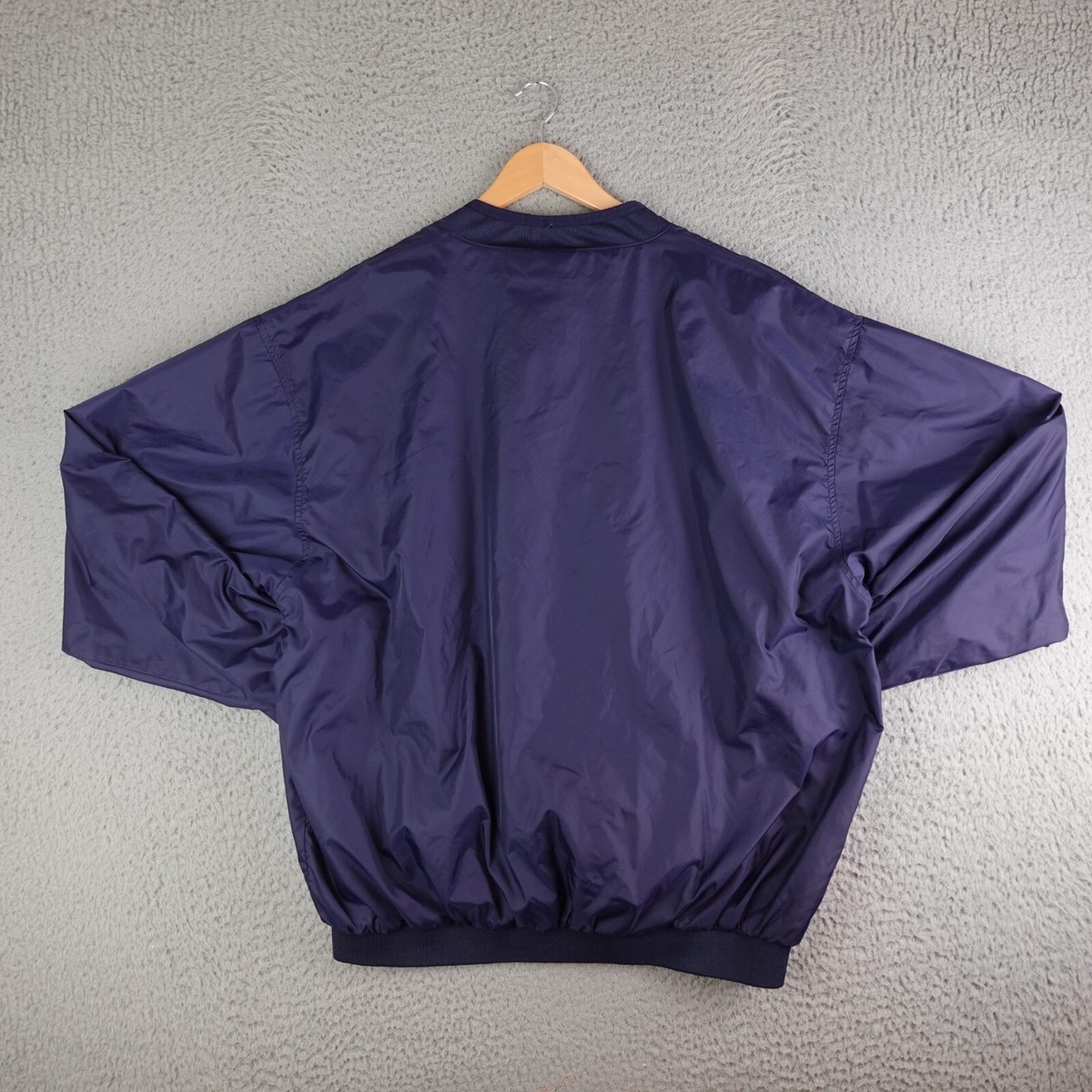 Rawlings ボンバージャケット 青 Vintage Rawlings Jacket Mens 2XL Blue Windbreaker Pullover