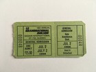 GrandNational Molson Winston Cup NHRA Sanair St Pie 1988 Official ticket Quebec