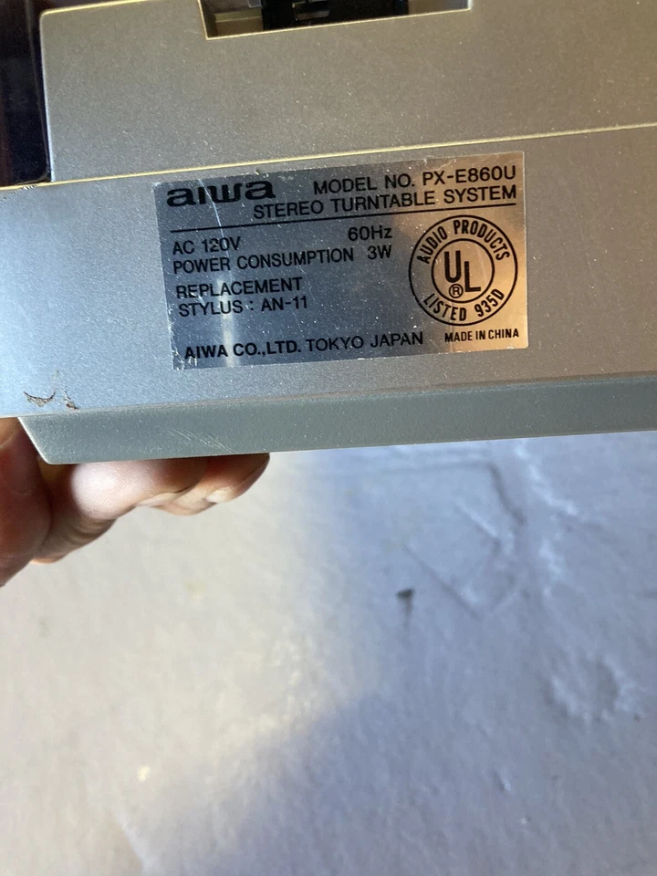 piezas tocadiscos aiwa Foto 4 de 4