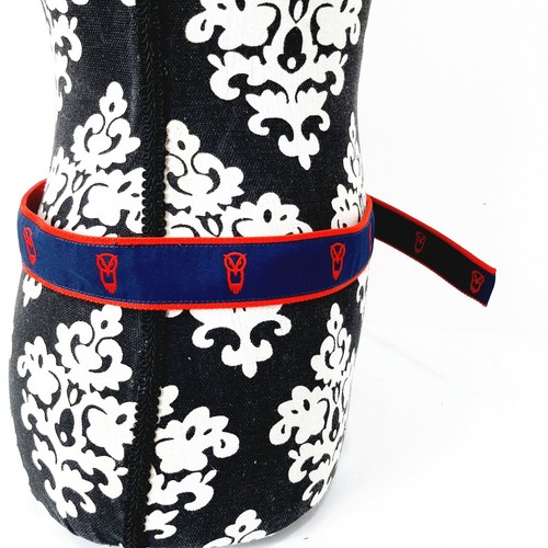 NWOT - Toe Goz canvas ribbon belt with owls - Picture 6 of 12