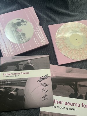 Further Seems Forever -SIGNED BY BAND - The Moon Is Down - Cloudy Vinyl Box Set