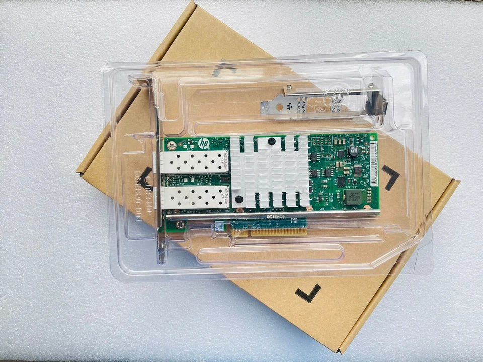 HP NC560SFP+ 10GB 2-Port Adapter 665249-B21 669279-001 711570-001 Intel x520-da2