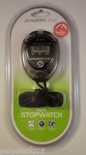 Sportline Digital Stopwatch Black Item TG2832AS