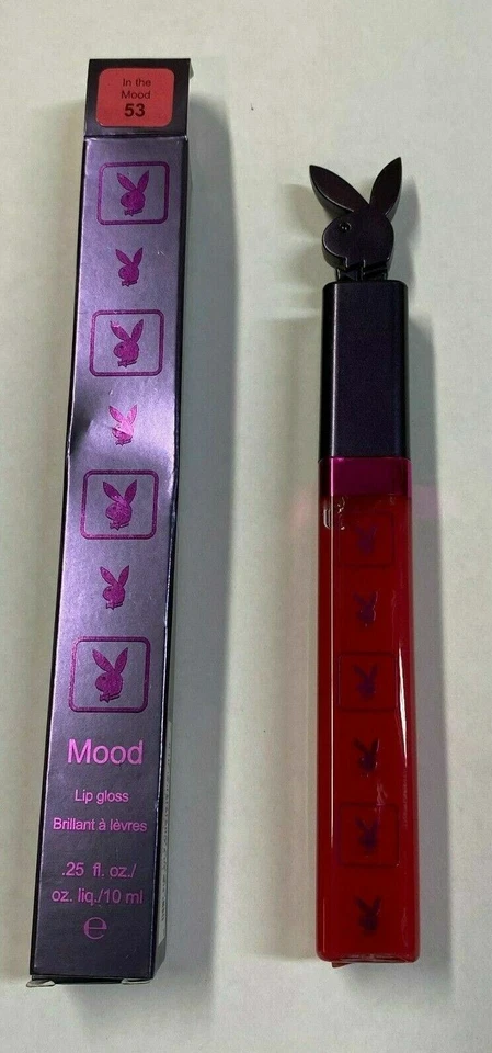 Playboy Mood Lip gloss - 0.25oz/10ml  #in the mood 53 -NIB~RARE !!! - Image 2 of 4