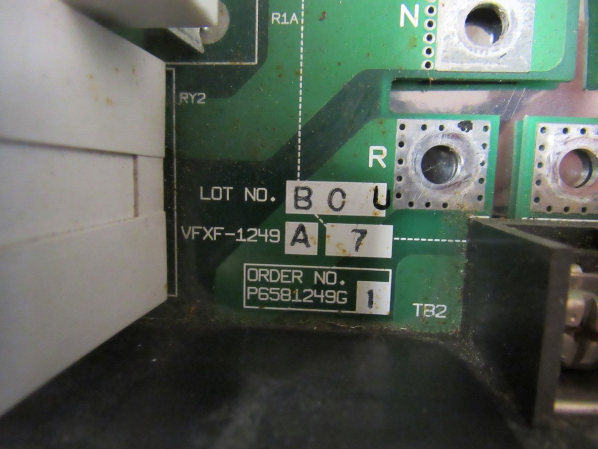 TOSHIBA VFXF-1249 P6581249G AC DRIVE CIRCUIT BOARD**GOOD*** | eBay