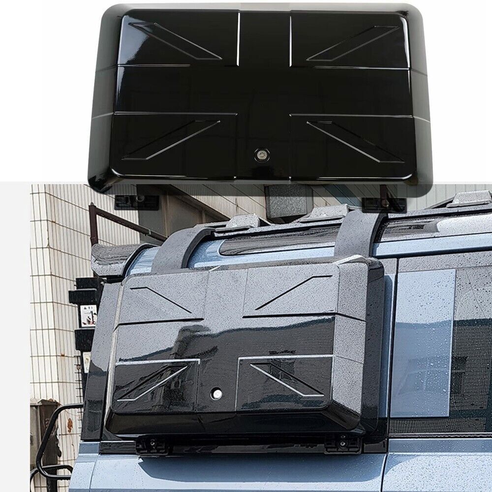 Exterior Side Gear Box Fits For Defender 110 130 20202024 Glossy Black