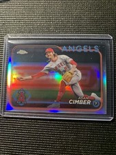 Adam Cimber Angels Refractor USC-145 2024 Topps Chrome Update