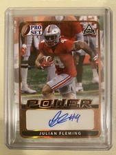 2021 Leaf Pro Set Power Julian Fleming ARC AUTO #BA-JF1 (Ohio State/Penn State)