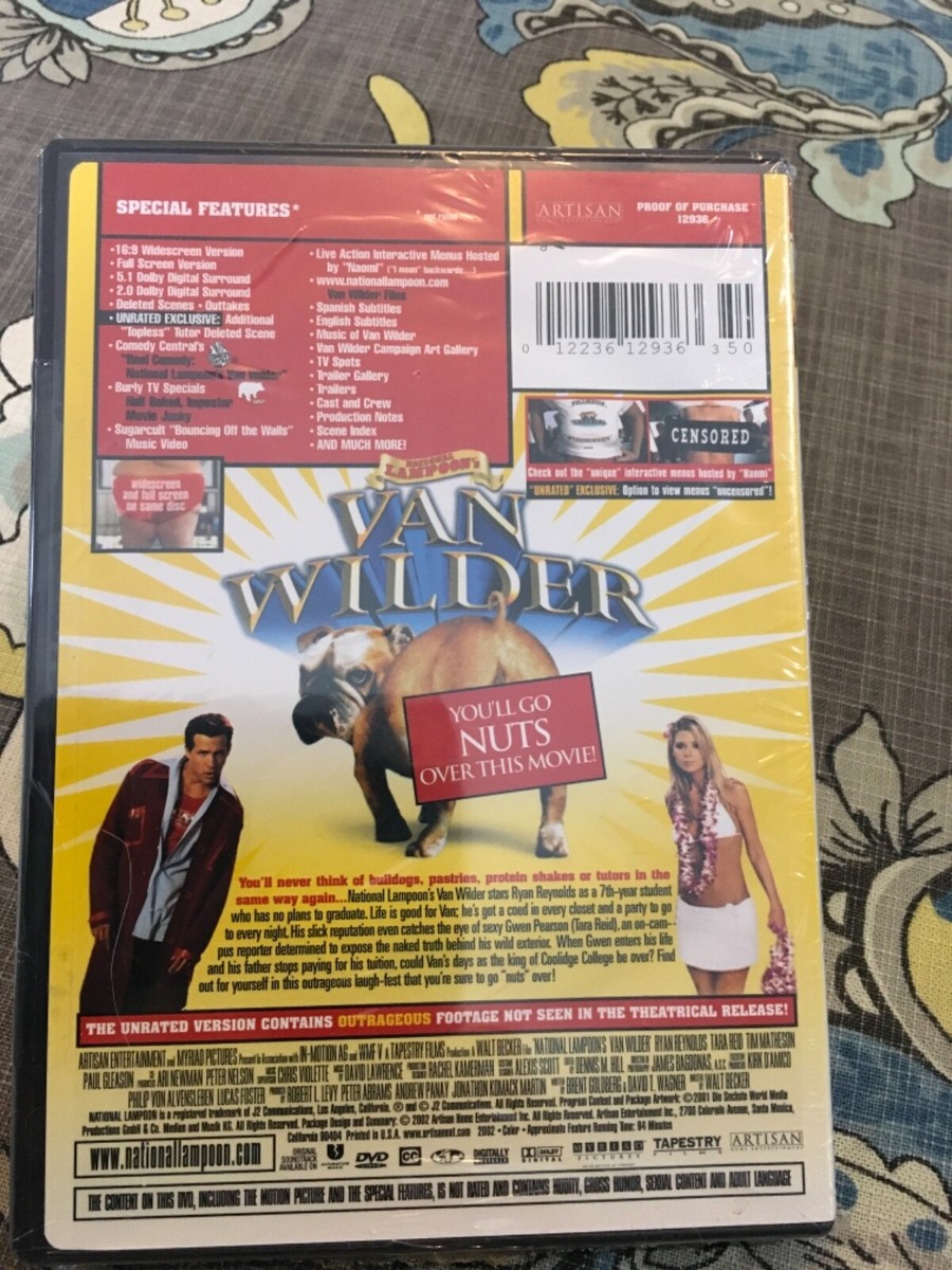 Van Wilder Funny Scenes National Lampoon's Van Wilder [Unrated Two-Disc  Edition] Used, image size:900x1200