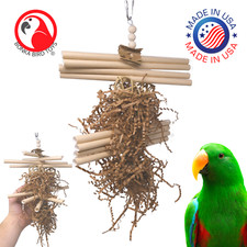 Bonka Bird Toys 2881 Natural Foraging Heart Medium Chew Forage Bird Toy Conure