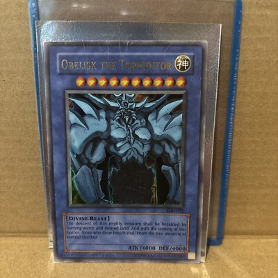 Obelisk the Tormentor GBI-002 Gameboy Promo Ultra Rare YuGiOh
