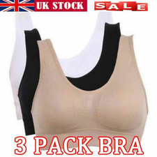 Ladies Ladies Sports Sleeping Comfort Bra Ful...