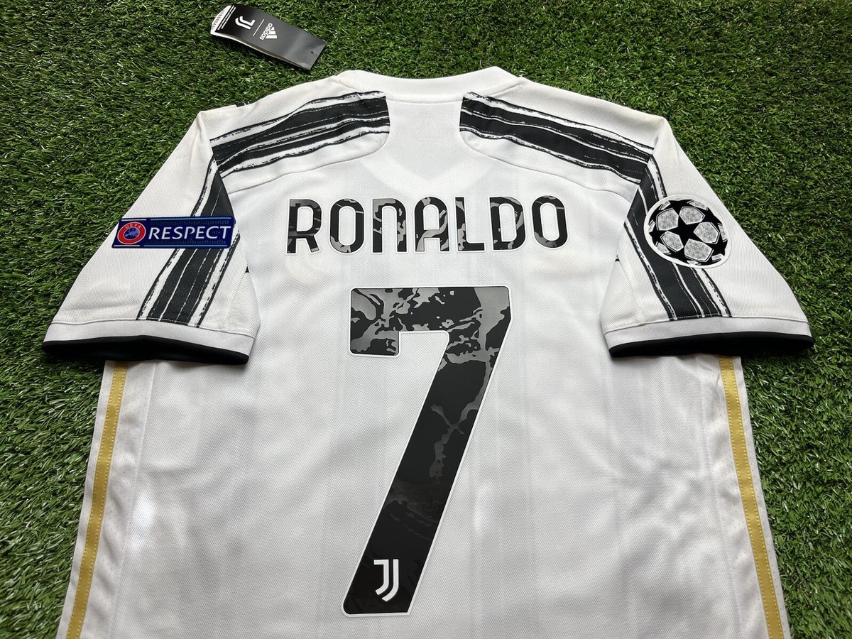 2020 2021 Juventus Ronaldo Adidas Jersey Shirt Kit Medium Serie A